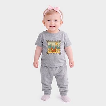 Crab Frame - Infant Jogger Pant Crew Set