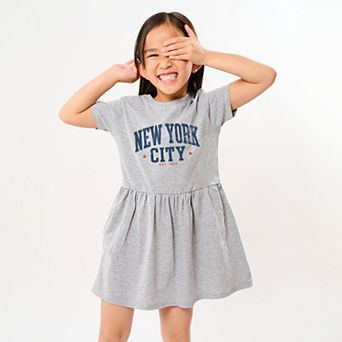 New York City Varsity Stars - Toddler Girl's Graphic Dress