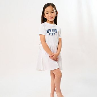 New York City Varsity Stars - Toddler Girl's Graphic Dress