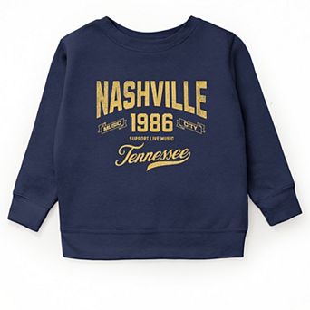 Nashville Tennessee Music City - Youth Graphic Sweatshirt