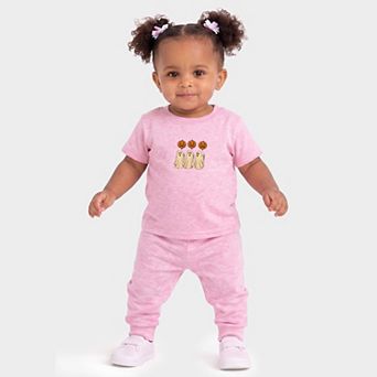 Ghosts With Pumpkins - Infant Jogger Pant Crew Set