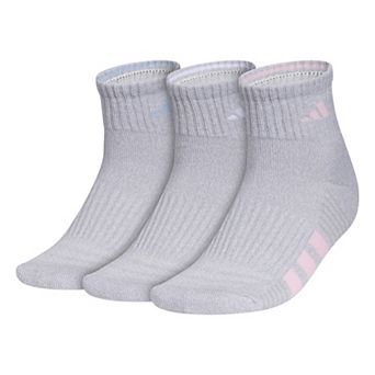 Women's adidas 3-Pack Cushioned 4.0 Quarter Socks