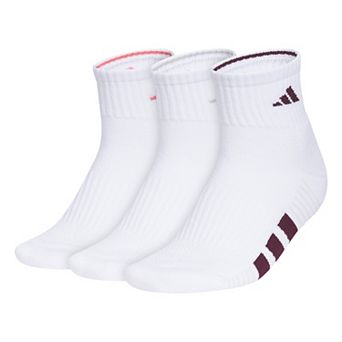 Women's adidas 3-Pack Cushioned 4.0 Quarter Socks
