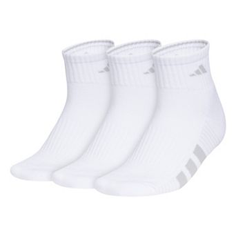 Women's adidas 3-Pack CLIMACOOL Cushioned 4.0 Quarter Socks
