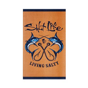 Salt Life Crossed Bills Towel