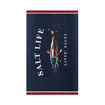 Salt Life American Shark Towel