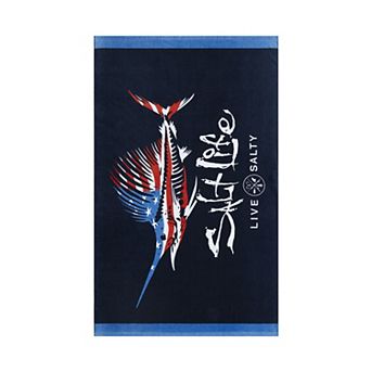 Salt Life American Bones Towel