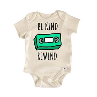 Rewind Vhs Tape Movie Retro 80s Baby Gift Baby Onesie®