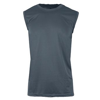 Galaxy By Harvic Men's Moisture-Wicking Wrinkle Free Performance Muscle Tee