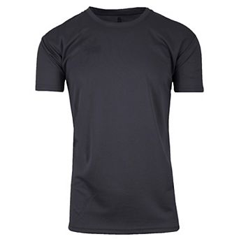 Galaxy By Harvic Men's Short Sleeve Moisture-Wicking Quick Dry Performance Crew Neck Tee