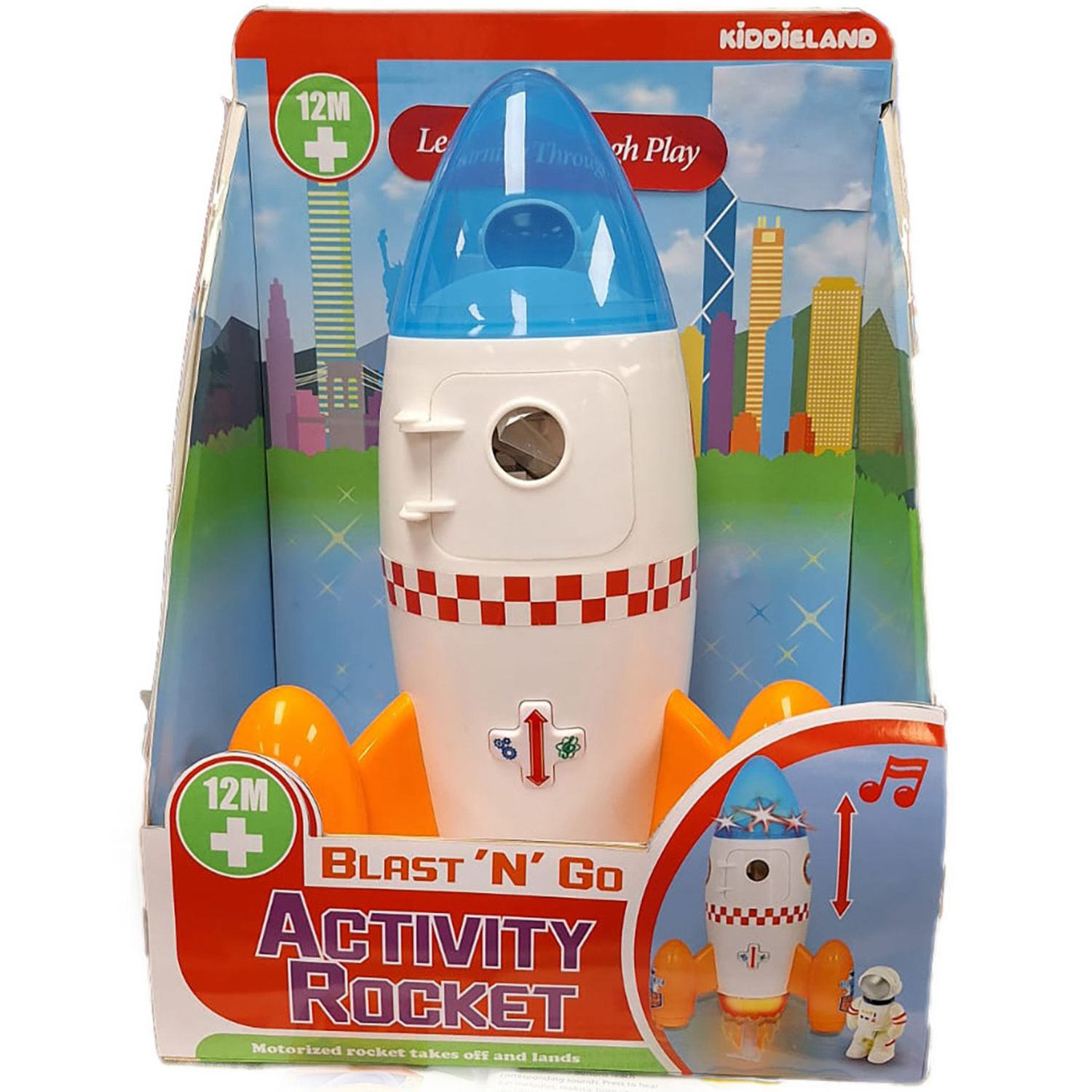 Детские фигурки Kiddieland Blast-N-Go Activity Rocket Motorized Adventure Toy — фото 2