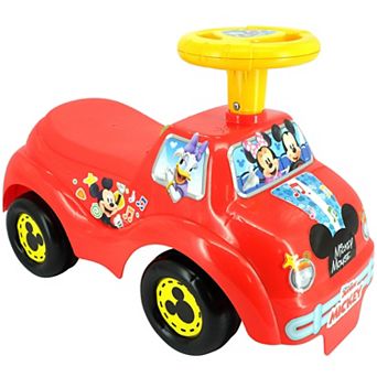 Kiddieland Disney's Mickey Mouse Lights & Sounds Ride-On Vehicle