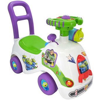 Kiddieland Disney's Buzz Lightyear Ride n' Go Space Adventure Foot-To-Floor Vehicle