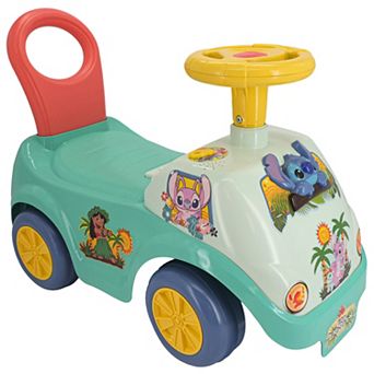 Kiddieland Disney's Lilo & Stitch Lights & Sounds Ride-On Vehicle