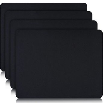 4 Pack Gaming Mouse Pad Ultra Smooth Non Slip Washable Portable Versatile