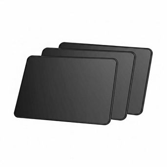 3 Pack Mouse Pad Anti Fray Stitched Edges Waterproof Non Slip Base For Gaming Office