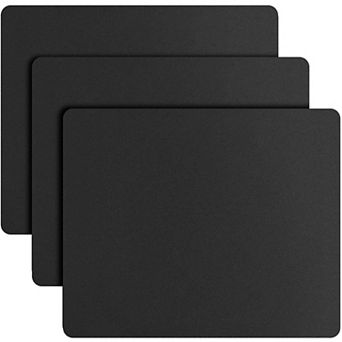 3 Pack Ultra Smooth Non Slip Washable Mouse Pads For Office Home Portable