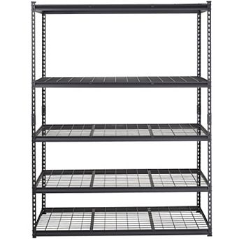 5 tier Heavy Duty Metal Wire Storage Shelving Unit, 2000 LBS Capacity Rack