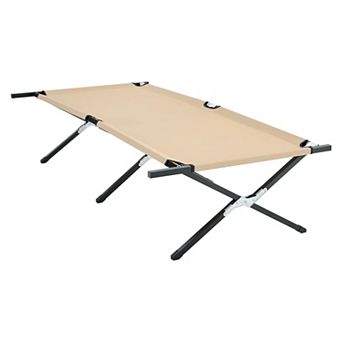 YIORTWO Portable Folding Camping Cot Bed Heavy Duty Outdoor Travel