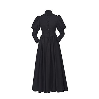 Women Medieval Renaissance Gothic Victorian Ball Gown Vampire Costume For Party Theater
