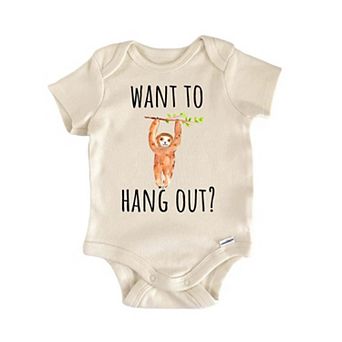 Sloth Hang Out Animal Baby Gift Baby Onesie®