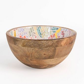 Jeanne Fitz Large Floral Gold Foil Bowl