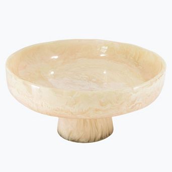 Jeanne Fitz Resin Collection Pedestal Bowl