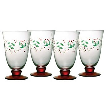Pfaltzgraff Winterberry 4 pc 14-oz. Water Goblet Set