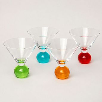 Gezellig 4 pc Martini Glass Set