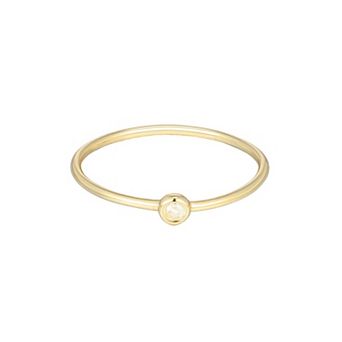 Adornia 14k Gold Flash Plated 1 1/10 Carat T.W. Diamond Comfort Fit Band Ring
