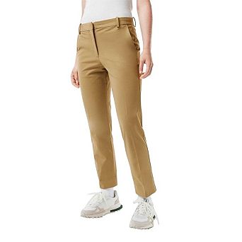Lacoste Womens/Ladies Cotton Blend Regular Chinos