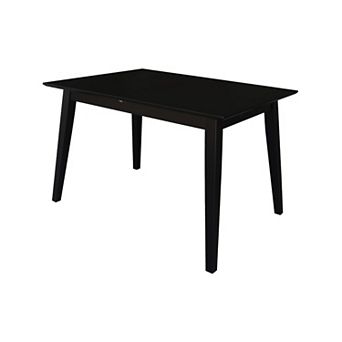 International Concepts Solid Wood 60-Inch Butterfly Extension Dining Table
