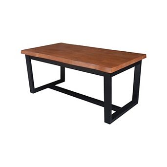 International Concepts Live Edge Solid Wood Coffee Table