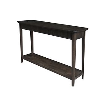 International Concepts Haven Solid Wood Sofa Table with Shelf