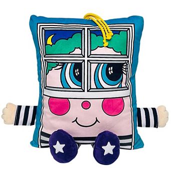 Pillow People Window Rattler Plush 2-In-1 Toy & Pillow