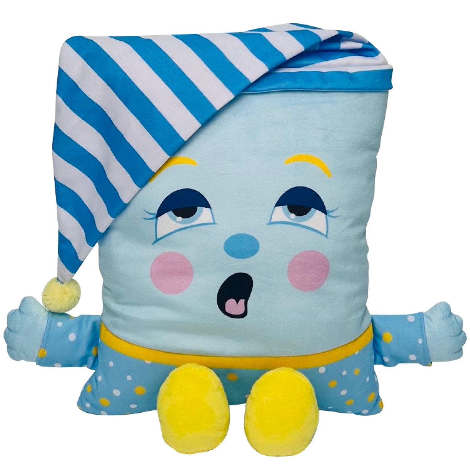 Детские мягкие игрушки Pillow People PJ Sandman Plush 2-In-1 Toy & Pillow 80's Nostalgic Design — фото 1