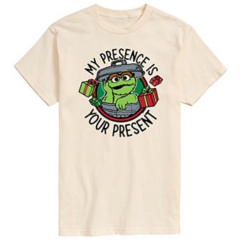 Big & Tall Sesame Street Oscar the Grouch Short Sleeve Graphic Tee