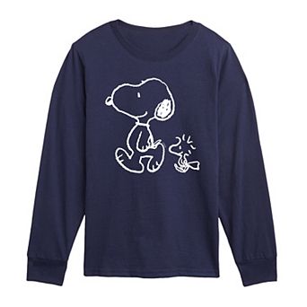 Toddler Boy Peanuts Snoopy & Woodstock Long Sleeve Graphic Tee