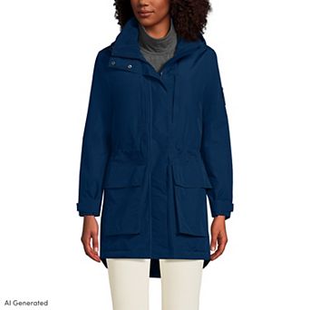 Women's Lands' End Tall Waterproof Squall Insulated Parka