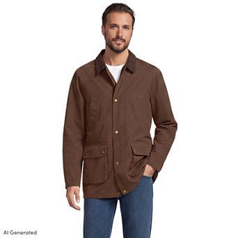 Men's Lands' End Squall Waterproof Barn Jacket