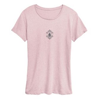 Women's Vintage Honey Bee Crest Graphic Tee