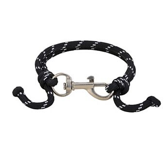 Adornia Men's Silver Tone Adjustable Hook Clasp Bracelet