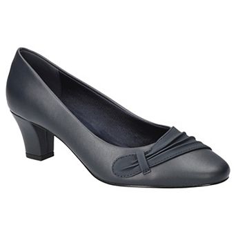 Easy Street Ginnifer Women's Pointed Toe Pumps With Bow Accent