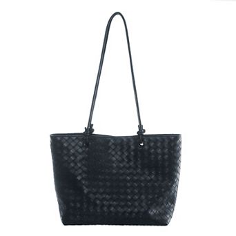 Adornia Woven Tote Bag