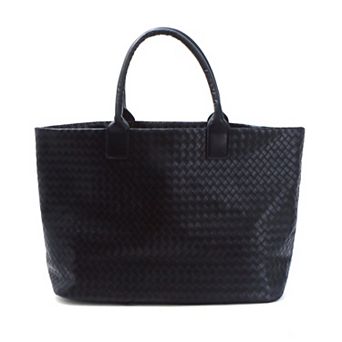 Adornia Woven Tote Bag