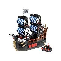 Fisher-Price Imaginext Pirate Ship with 2 Figures