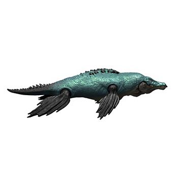 Mattel Jurassic World Liopleurodon Dinosaur Action Figure Toy with Evolve Feature