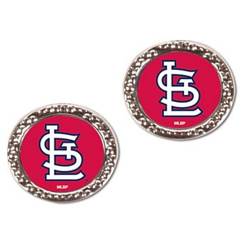 Women's WinCraft St. Louis Cardinals Round Post Earrings