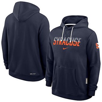 Men's Nike Navy Syracuse Orange 2026 Sideline Standard Issue Dri-FIT Hoodie