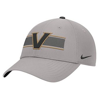 Men's Nike Gray Vanderbilt Commodores Ripstop Dri-FIT Adjustable Hat